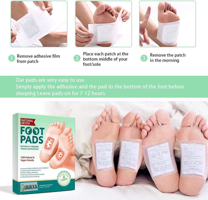 Dealio Premium Detox Foot Patches (Pack of 20) BUY 1 GET 1 FREE