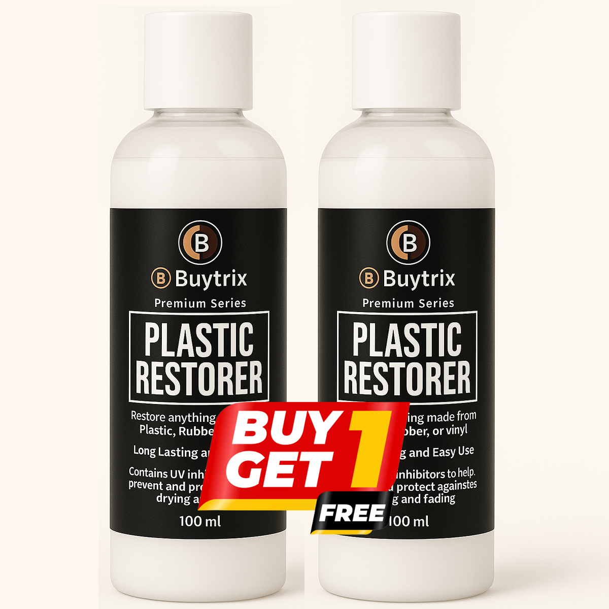 Buytrix™ Plastic Parts Refurbish Agent Buy 1 Get 1 Free