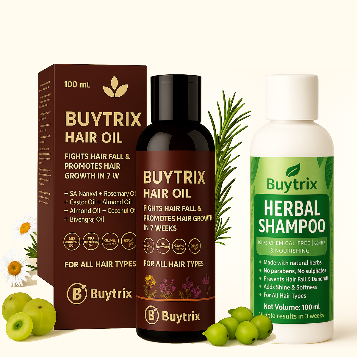 Hair Regrowth Oil & Shampoo